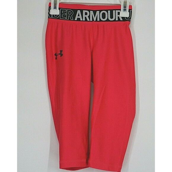 Under Armour Girls Leggings Size Small - Picture 1 of 5